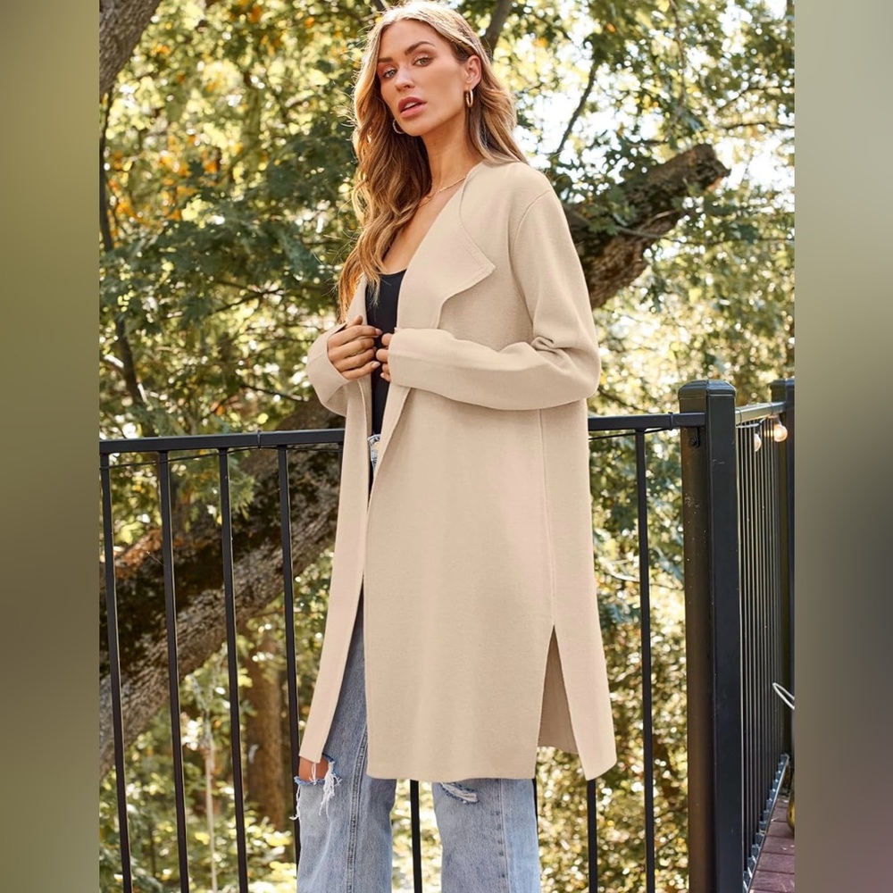 Elegant Cream Women's Cardigan